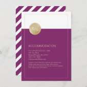 Weinkeller Moderne Hochzeitskarte Begleitkarte (Vorne/Hinten)