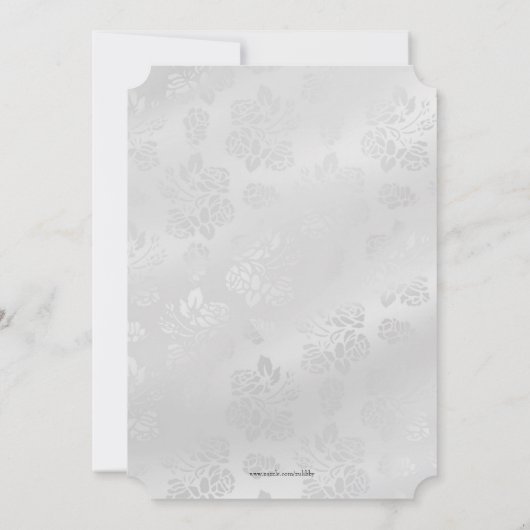 Weinkeller oder Brautdusche Einladung (Rückseite)