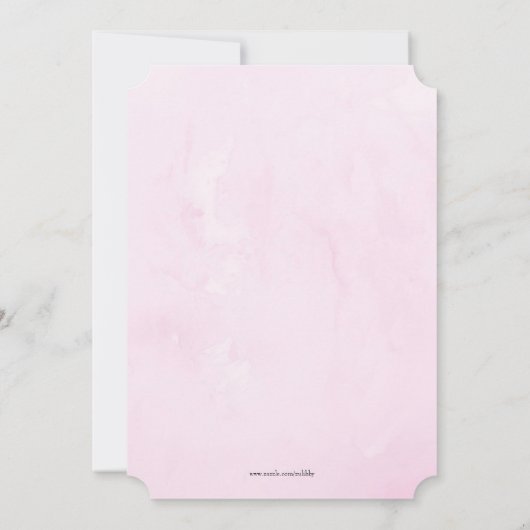 Weinkeller oder Brautdusche Einladung (Rückseite)