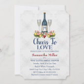 Weinkeller oder Winzerdusche Einladung (Vorderseite)