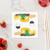 Weinkeller Party Cocktailveranstaltung Serviette (Beispiel)