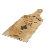 Weinkeller Personalisiert Schneidebrett (Ecke)