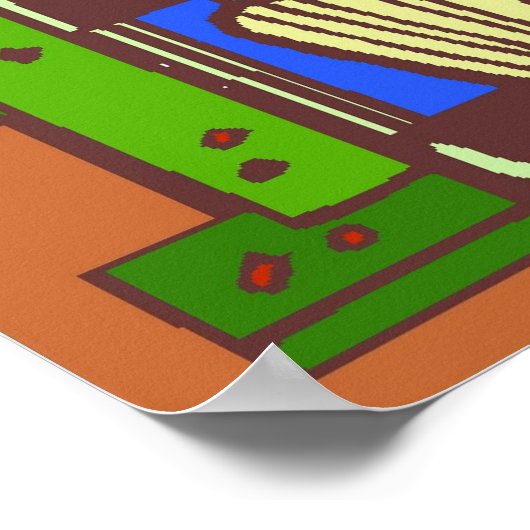 Weinkeller Poster (Ecke)