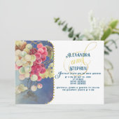 Weinkeller Rustikal Landzitter Hochzeit Einladung (Stehend Vorderseite)