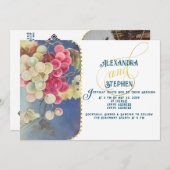 Weinkeller Rustikal Landzitter Hochzeit Einladung (Vorne/Hinten)