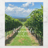 Weinkeller Set Weinetikett (Einzelnes Label)