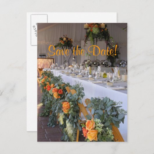 Weinkeller Sonoma, Save the Date! Ankündigungspostkarte (Vorne/Hinten)