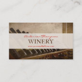 Weinkeller und Bar Weinkeller Visitenkarte (Vorderseite)