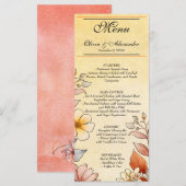 Weinkeller und Bellinzona Terrakotta auf dem Monte Menükarte (Vorne/Hinten)