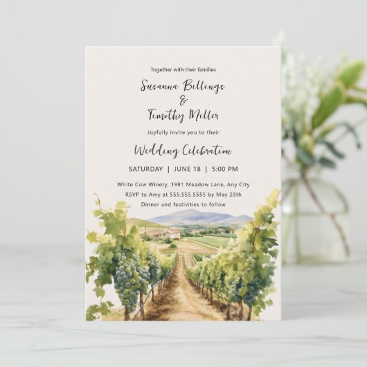 Weinkeller und UAWG Weinroute Mendrisiotto Einladung (Stehend Vorderseite)