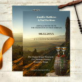 Weinkeller und Weinberge Alles in einer Hochzeit Einladung