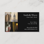Weinkeller und Weine Business Card Visitenkarte (Vorderseite)