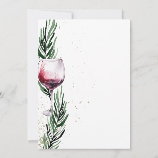 Weinkeller und Weine des Mendrisiotto Einladung (Rückseite)