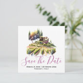 Weinkeller und Weine des Mendrisiotto Villa Saroli Einladung (Stehend Vorderseite)