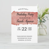 Weinkeller und Weine Weinkultur und Erde Einladung (Stehend Vorderseite)