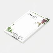 Weinkeller und Weine Weinroute Weinkeller und Wein Post-it Klebezettel (angewinkelt)