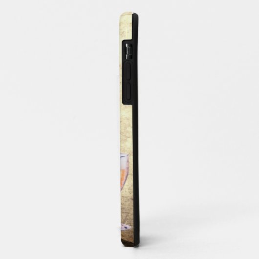 Weinkeller und Weintrauben Weinberg Case-Mate iPhone Hülle (Hinten/Links)