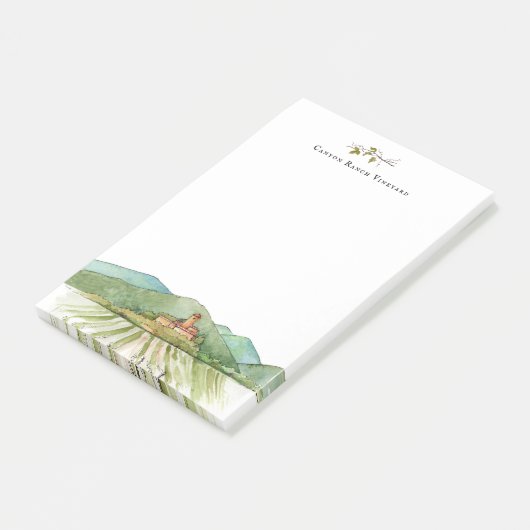 Weinkeller Vinothek Züst Post-it Klebezettel (angewinkelt)