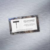 Weinkeller | Weinbarrel Magnetische Visitenkarte (Beispiel)