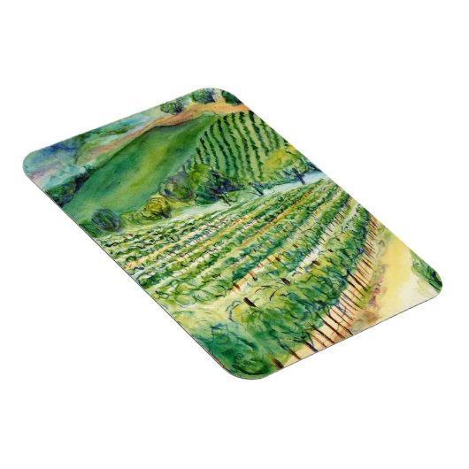 Weinkeller Weinberg Magnet (Rechte Seite)