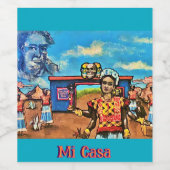 Weinkeller Weinetikett (Einzelnes Label)