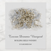 *~* Weinkeller Weingarten AR21 Weinbauklub Weinetikett (Einzelnes Label)