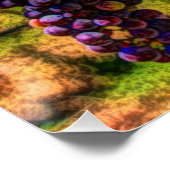 Weinkeller Weinkeller und Weine Weinroute Weinkell Poster (Ecke)