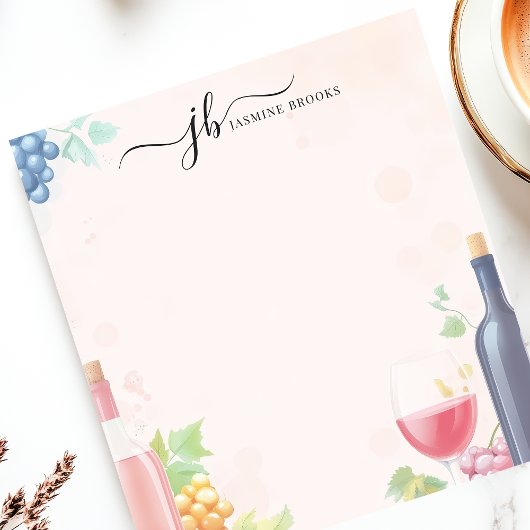 Weinkeller Weinkeller Wine Weinkultur und Erde Wei Notizblock