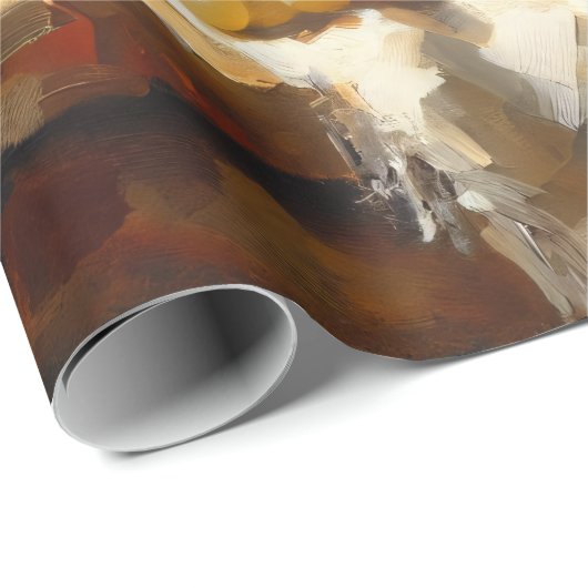 Weinkeller Weintrauben - Leben Geschenkpapier (Rolleneckpunkt)