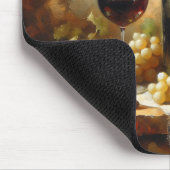 Weinkeller Weintrauben - Leben Mousepad (Ecke)