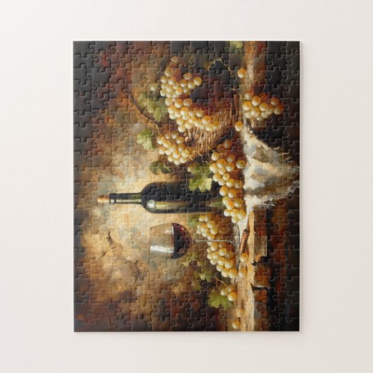 Weinkeller Weintrauben - Leben Puzzle (Vertikal)