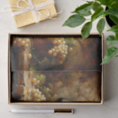 Weinkeller Weintrauben Noch Leben Seidenpapier (Geschenk)