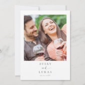 Weinkellerei Einladung zur Hochzeit (Rückseite)