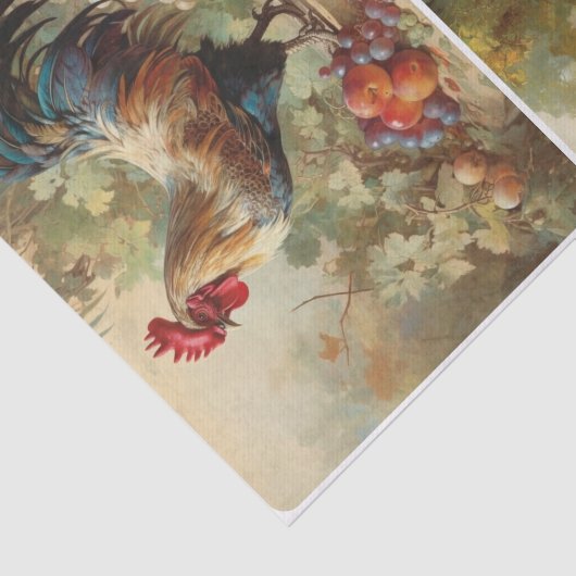 Weinkellerei Hühner Seidenpapier (Ausschnitt)