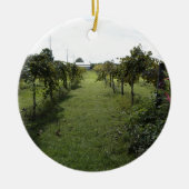 Weinkellerei Keramik Ornament (Vorne)