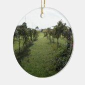 Weinkellerei Keramik Ornament (Links)