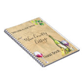 Weinkellerei Landurlaub Vermietung Weinkeller und Notizblock (Rechte Seite)