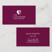 Weinkellerei Schlicht Visitenkarte (Vorne/Hinten)