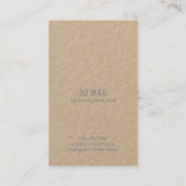 Weinkellerei Visitenkarte (Rückseite)