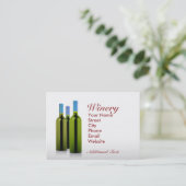 Weinkellerei Visitenkarte (Stehend Vorderseite)