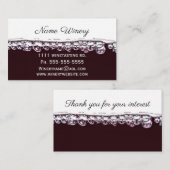 Weinkellerei Visitenkarte (Vorne/Hinten)