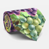 Weinkellerei Weinberg Toskana Italienische Collage Krawatte (Gerollt)