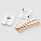 Weinkellerei Weinkeller Hochzeitsprogramm Fächer (Non-assembled)