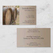 Weinkellerei Weinkeller Karte (Vorne/Hinten)