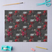 Weinkellereien und Rose - Dekoupage Seidenpapier (Basteln)