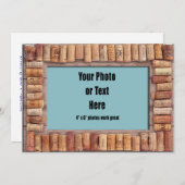 Weinkellerrahmen Einladung (Vorne/Hinten)