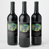 *~* Weinkellertraubencluster Weinberg AR21 Weingut Weinetikett (Flaschen)