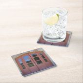 Weinkellertür von Napa Rechteckiger Pappuntersetzer (Vor Ort)