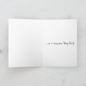 Weinkellner ist ein Vampir Dankeskarte (Innenseite)