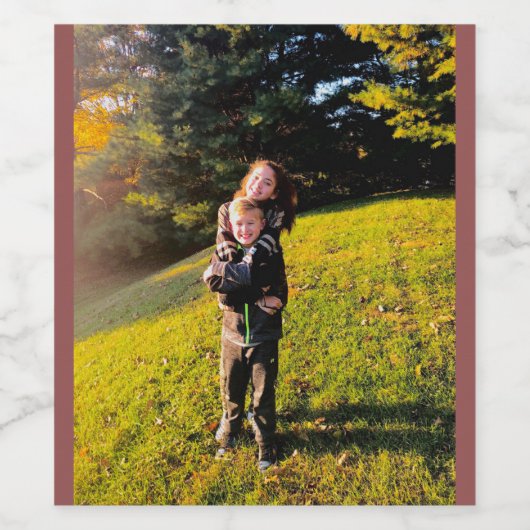 Weinkennzeichen für Kinder Weinetikett (Einzelnes Label)